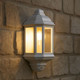 Victorian Flush Wall Light White Victorian Flush Wall Light White
